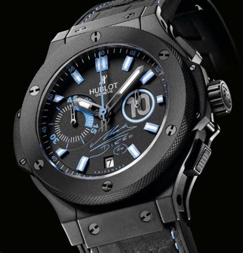 montre hublot maradona|diego maradona two watches.